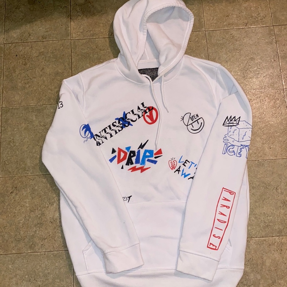 Men’s XL graffiti sweatshirt